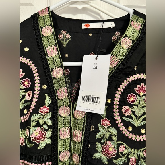 KHAADI Heavy Work Pakistani Gharara - Picture 9 of 11